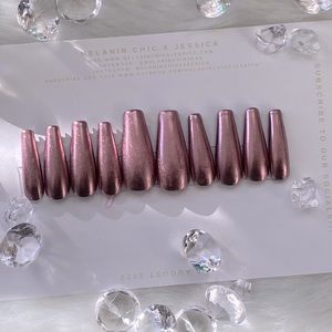 Rose Gold||Press-on Nail Set